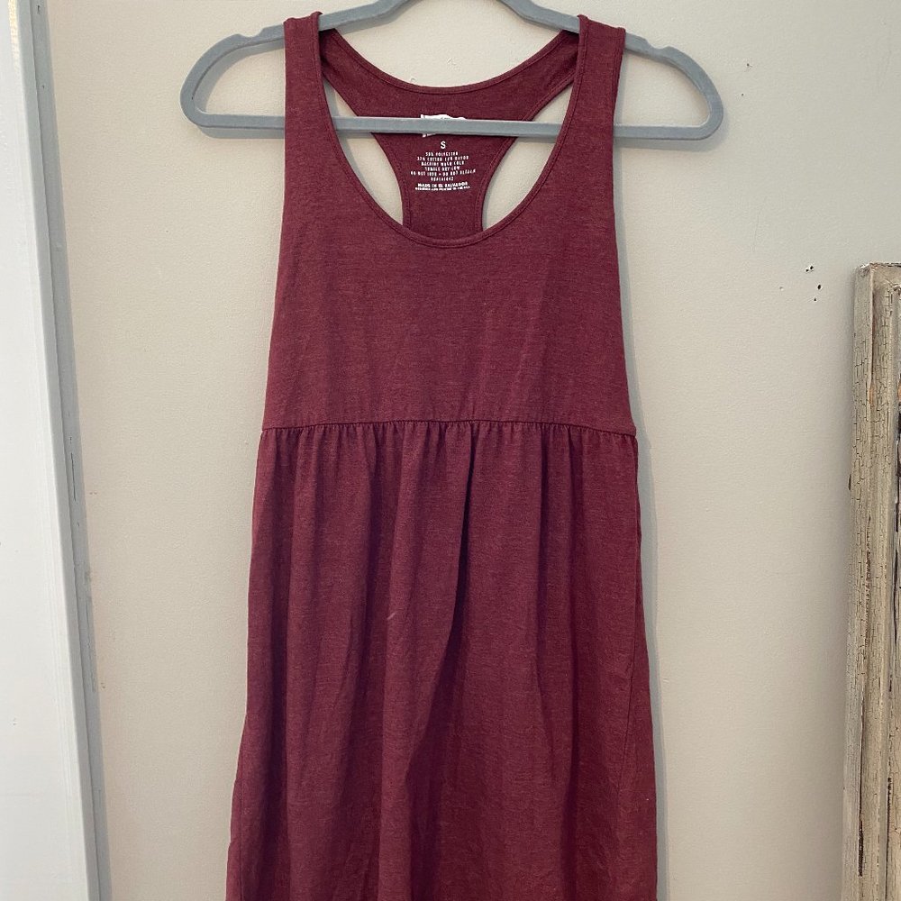 Garnet Flowy Racerback Dress
